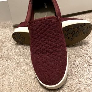 Dr Scholls quilted casual slip ons
